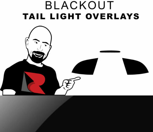 Rtint Tail Light Tint Overlay for Pontiac G5 2007-2009 - Blackout Smoke