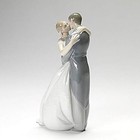 New ListingLladro Nao 02001613 A Kiss Forever Porcelain Figurine Glased New