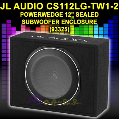 JL AUDIO CS112LG-TW1-2 (93325) POWERWEDGE 12
