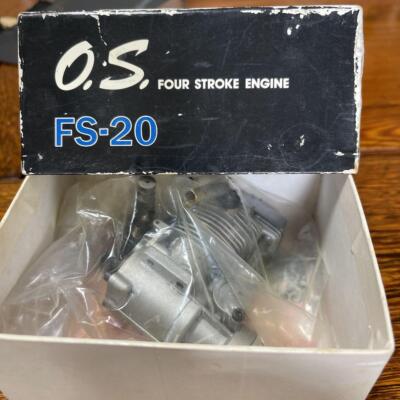 OS FS-20 4サイクルエンジン OS FS 20 Four Stroke Cycle Engine 3.56 c.c.0.2I7cu.in Model