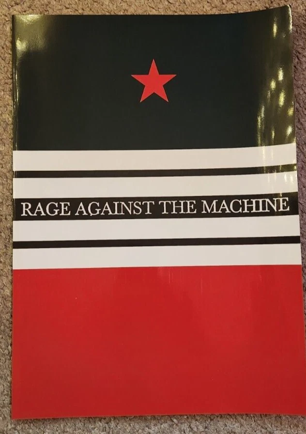 Vintage 2000 Rage Against The Machine Tour Book RARE Zack De La