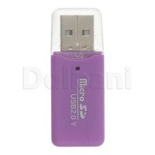 Portable USB 2.0 Adapter Micro SD Memory Card Reader/Writer Universal Devices
