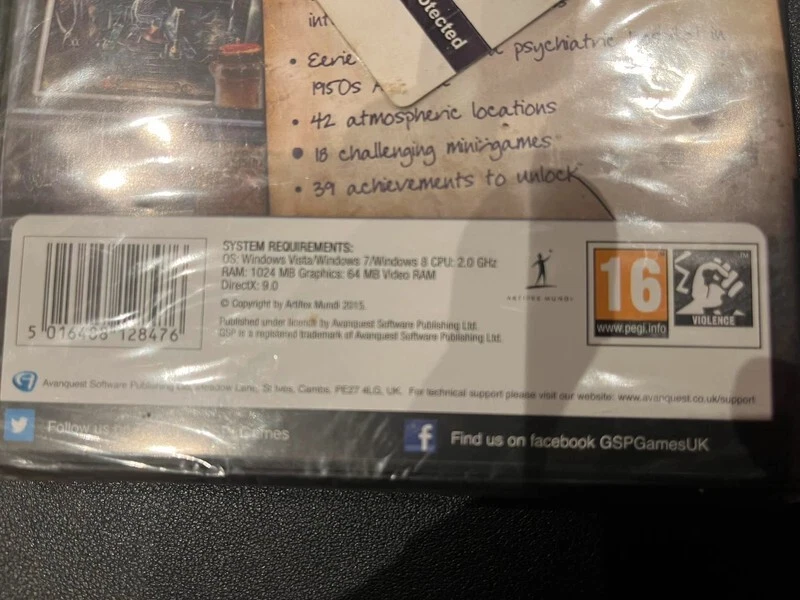 Game PC 53057 - 9 Clues 2 The Ward [NEW / SEALED]  PC (2015) Windows XP 3086A - Image 3 of 4