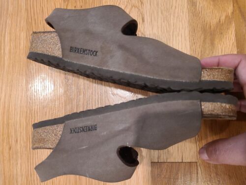 Sandali Birkenstock Roma Milano ragazzi scarpe marroni sandali taglia US 1,5 EU 33 - Foto 3 di 4