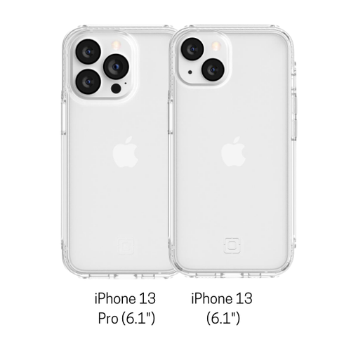 FUNDA PROTECTORA DELGADA INCIPIO PARA APPLE IPHONE 13, 13 PRO - TRANSPARENTE - Imagen 2 de 22