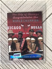 MICHAEL JORDAN 1997-98 Topps Stadium Club Bulls Team of the 90's GEM MINT