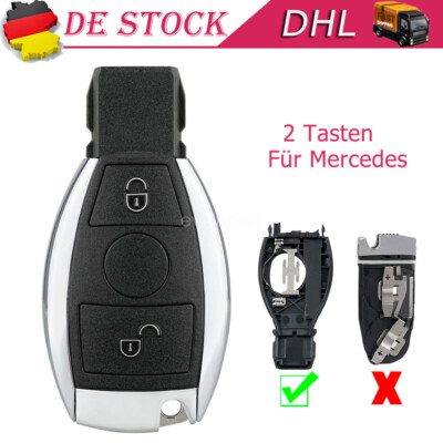 2 Tasten Schlüssel Gehäuse Für Mercedes Benz W169 W203 W204 W210 W211 W212 W164
