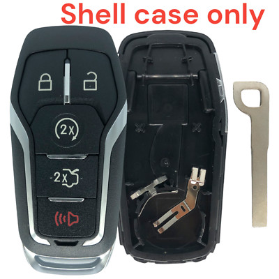 Key Fob Cover Replacement 4 Buttons Key Fob Shell Case M3N-A2C31243300 164-R7989 For Ford Explorer 2016-2017, For Ford Edge / Fusion Titanium / Mustang 2015-2023 In | Whizz