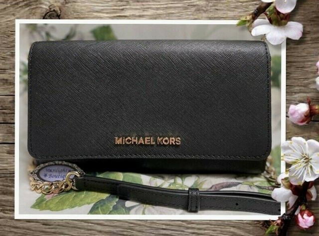 mk small black purse