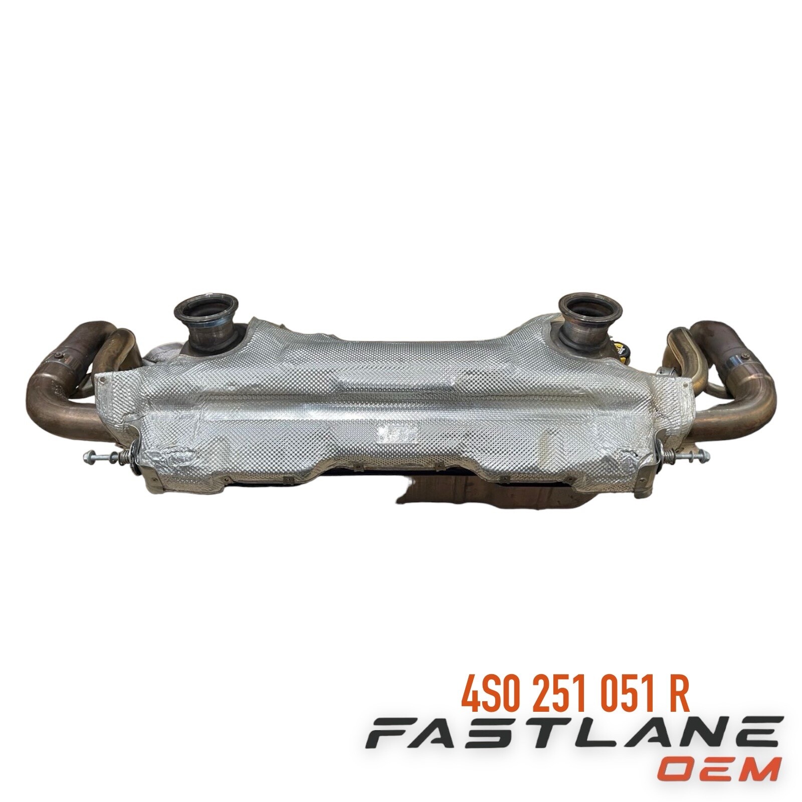 2021-2023 AUDI R8 REAR PIPE SECTION, MUFFLER USED OEM 4S0251051R