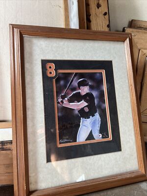 RARE     Signed CAL RIPKEN JR., Baltimore Orioles, Serial Number 0486