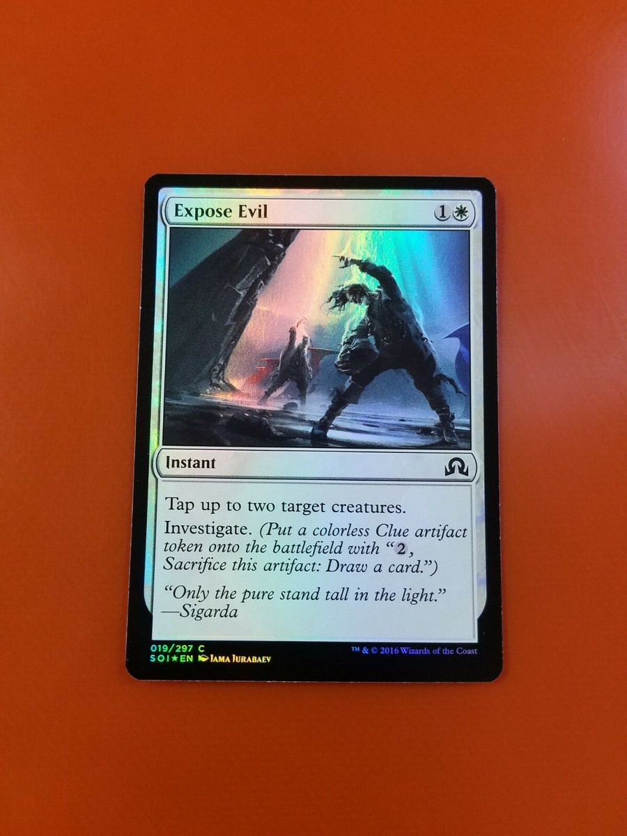 1x Expose Evil | FOIL | Shadows over Innistrad | MTG Magic Cards