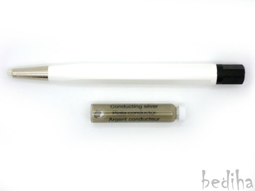 1x Leitsilber + 1x Glasfaserstift (Heckscheibenheizung Reparatur,Auto,Glas)