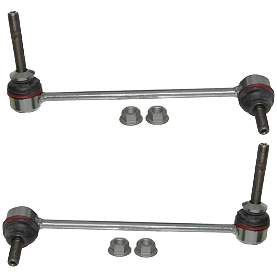 Par de eslabones de extremo de barra estabilizadora de suspensión lateral del conductor y del pasajero delantero para BMW X5 X6 Foto 3 de 4