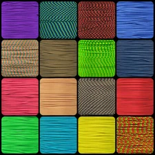 275 Paracord - Paracord Planet - Hiking, Crafting Project - 100ft, 250ft, 1000ft