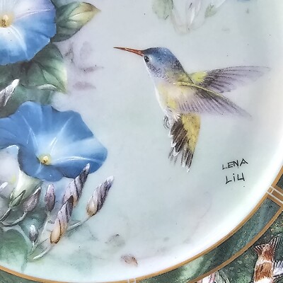 Lena Liu The Violet Crowned Hummingbird
