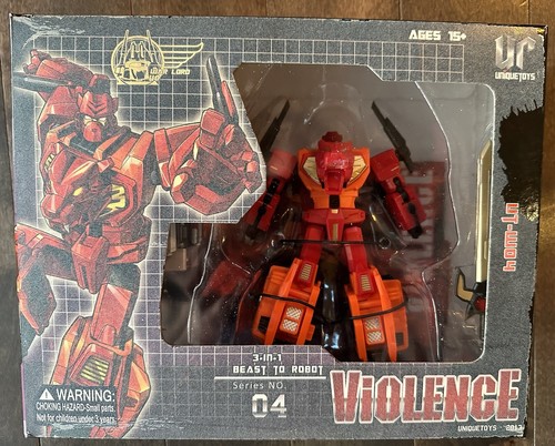 Unique Toys Combiner VIOLENCE Beast To Robot UT-W 04 Rampage Predaking Combiner - Picture 1 of 3