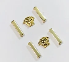 Versace VE 4457 Sunglasses Golden Replacement Temple Side Icon Logo Genuine New