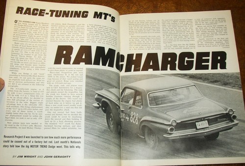1963 63 Motor Trend Magazine Set Mercury Cadillac Plymouth Oldsmobile Chevy Ford - Picture 9 of 12