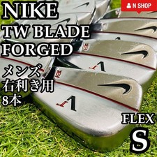 Steel S Nike Tw Blade Forged Tiger Woods Iron Men'S Set 8Pcs N.S Pro 1050Gh