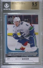 2017-18 Upper Deck Young Guns Brock Boeser #247 BGS 9.5 GEM MINT 0cp