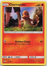 Charmander 4/18 Common Detective Pikachu Pokemon Holo Near Mint