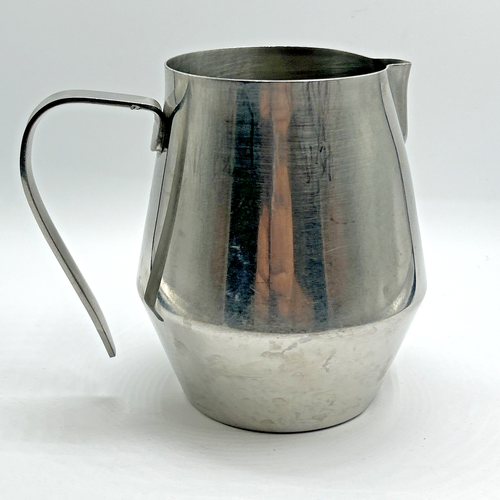 Milchaufschäumkrug 18/8 Edelstahl Ausgießer Griff 5 cm hoch - Bild 2 von 6