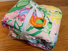 Pottery Barn Teen Lilly Pulitzer Via Amore K/CK Duvet Cover-OB