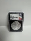 2019 Silver Eagle $1 NGC MS 70 First Day of Issue Hand Signed by John Mercanti