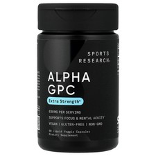 Alpha GPC, 60 Liquid Veggie Capsules 315 mg per Capsule 