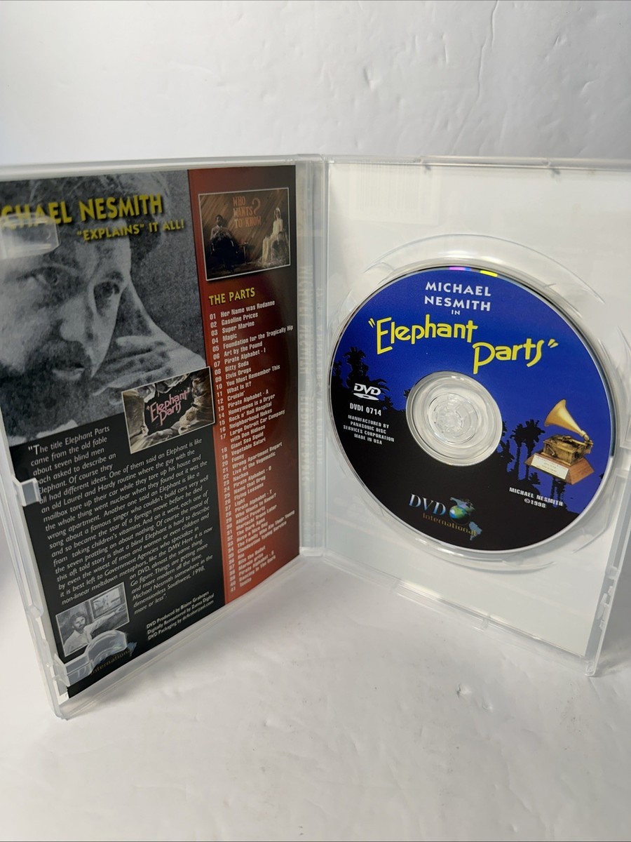 Michael Nesmith - Elephant Parts (DVD, 1998) for sale online