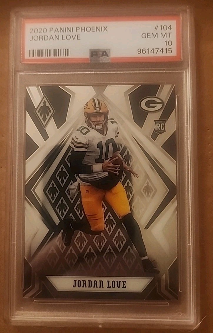 2020 Panini Phoenix - Rookies #104 Jordan Love (RC) - PSA 10 Gem Mint 🔥🏈