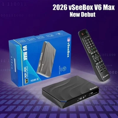 VSEE BOX vSeeBox V6 Max- -Send Offers- 2025 New Release