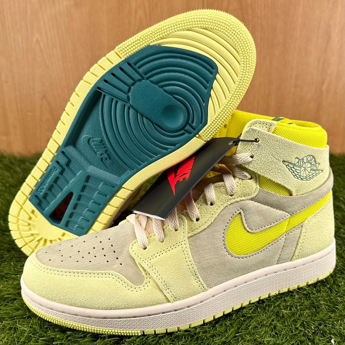 Jordan 1 Zoom Comfort High Lemon Twist W for sale | eBay UK