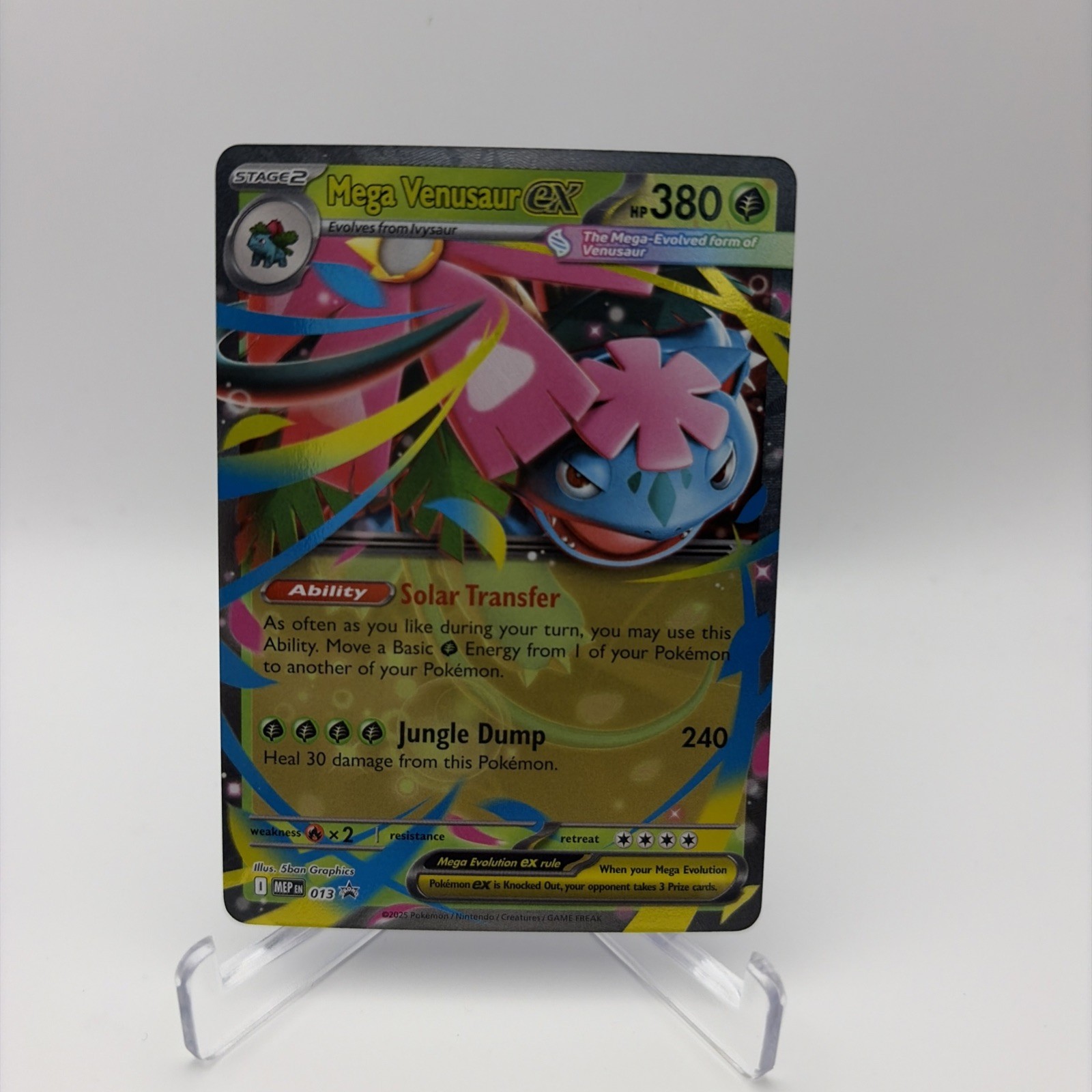Mega Venusaur ex - 013 - ME: Mega Evolution Black Star Promo 13 MEP Pokemon TCG 