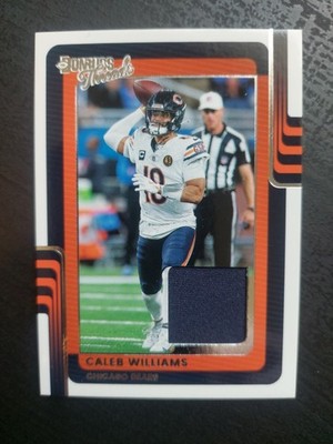 2025 Panini Donruss - Donruss Threads Caleb Williams #DTH-CWS (MEM)
