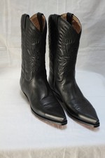 BUFFALO Westernstiefel / Cowboystiefel Vintage – Schwarz – Gr.44 - Echtleder