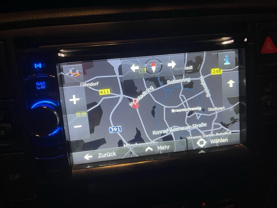 Clarion NZ501E Autoradio 2 DIN Bluetooth DVD Navi Touchscreen - Bild 4 von 4