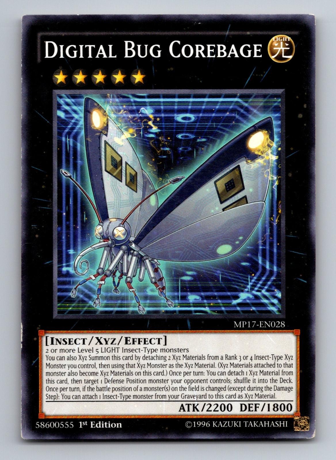 Digital Bug Corebage MP17-EN028 Common 2017 Mega-Tins Mega Pack LP 1st Edition