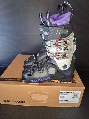 23.5 Salomon Shift Alpha Boa 95 Womens Narrow Hybrid Ski Boots 2025/2026