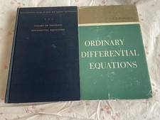 Theory Of Ordinary Differential Equations Coddington Pontryagin Book Lot