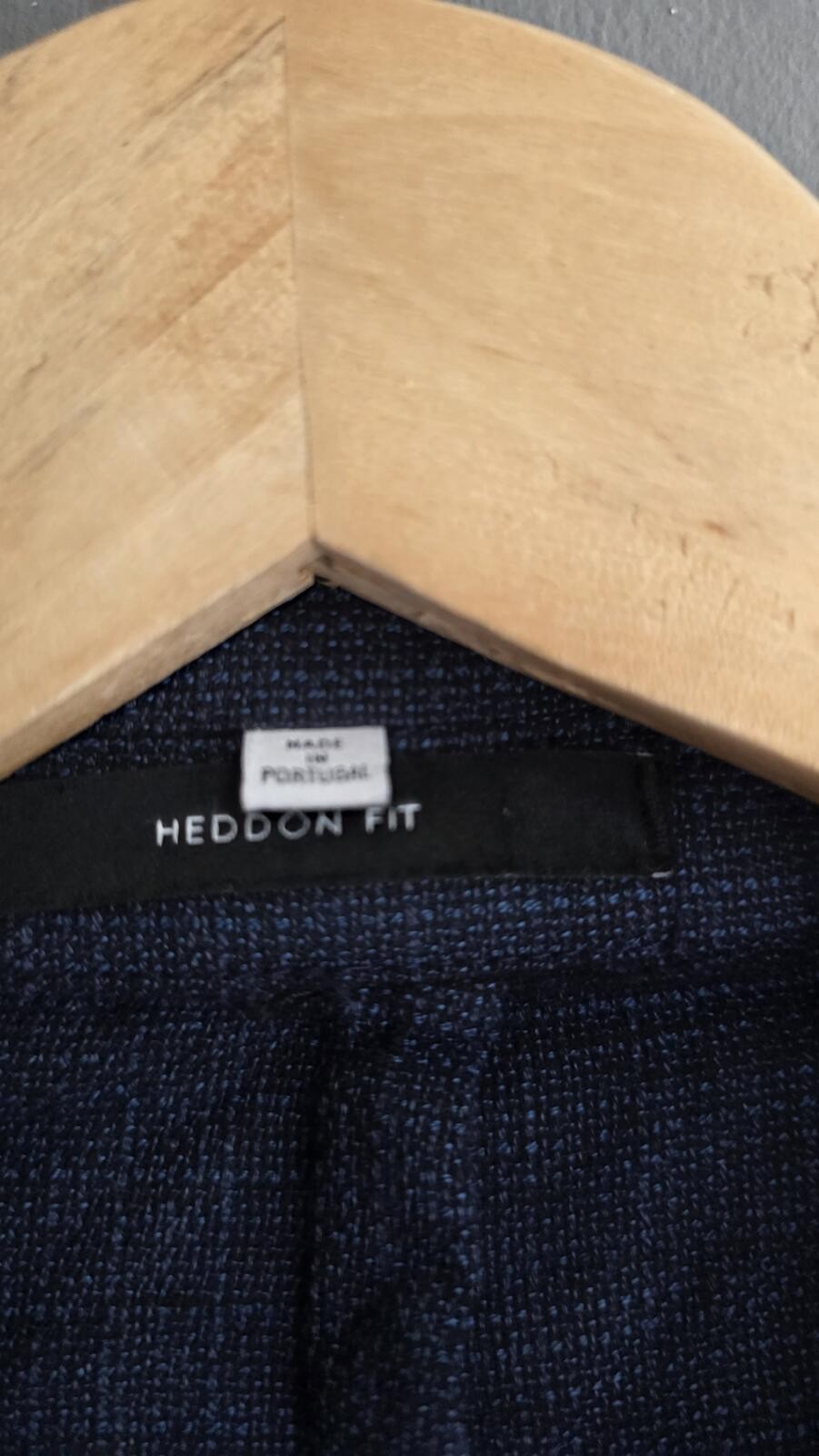 Hardy Amies Savile Row Navy Blue Wool Blazer Jacket Heddon Fit 38R Mens Smart image 9