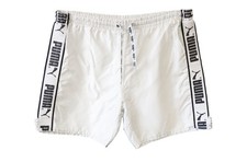Vintage PUMA Shorts Size M white classic retro sport style 90s