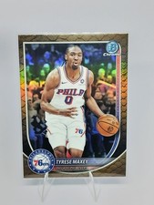2025-26 Bowman Basketball Tyrese Maxey Reptilian Refractor #BCV-66 76ers
