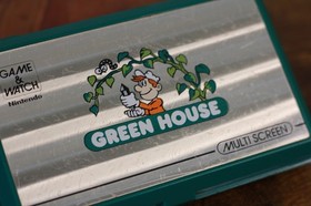 NINTENDO Green House Game and Watch in Good Condition Tested GH-54 1983