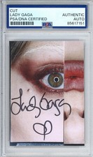 Lady Gaga Mayhem AUTOGRAPH SIGNED CD Cover Photo Art Card PSA DNA COA Certified