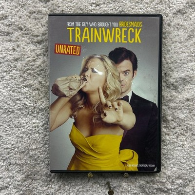 Trainwreck DVD 2015 Unrated Theatrical Amy Schumer Bill Hader Judd Apatow