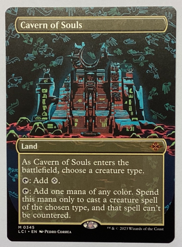 Wizards of the Coast MTG Cavern of Souls LCI #0345 Regular Mythic EN 2023