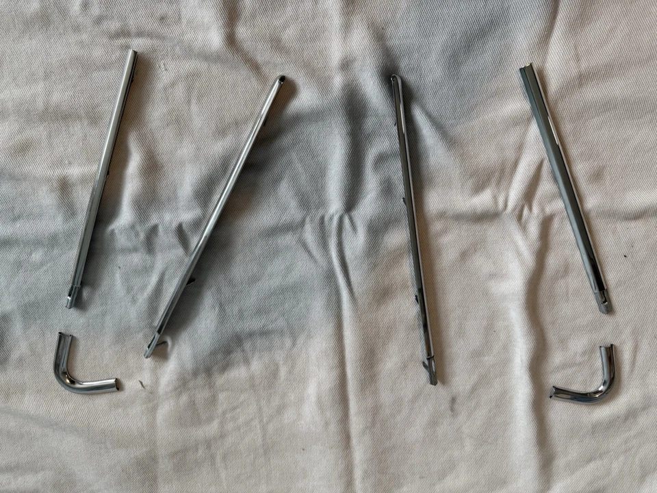 Chevy Impala 1959 convertible panel interior trasero moldura Boomerang Foto 4 de 4