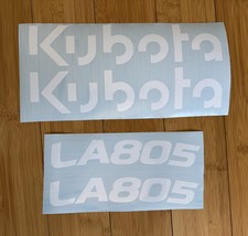 Kubota La805 Loader Decal Kit Set 4 Tractor Decals Replacement Stickers L4060